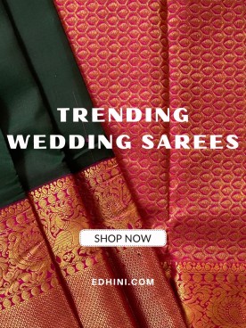 indian wedding saree edhini