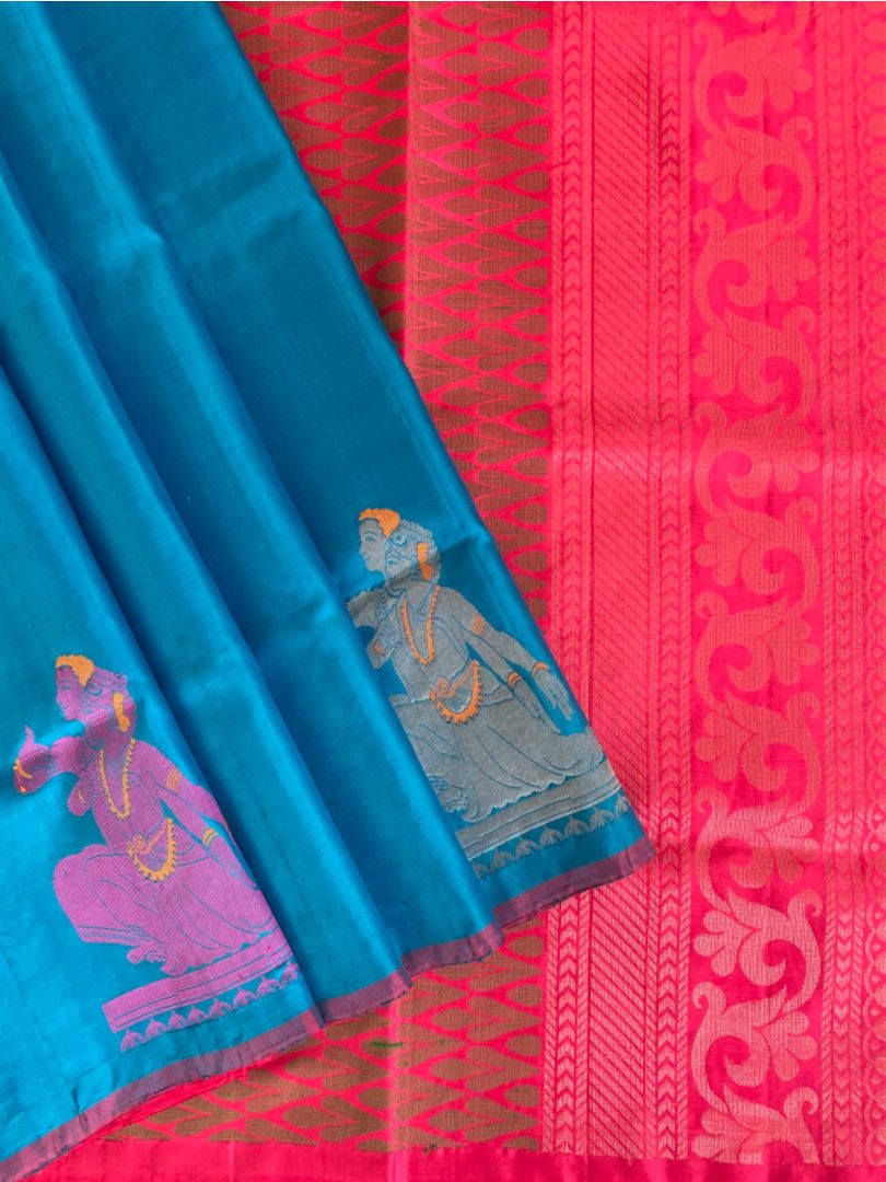Pink Kanchipuram Silk Saree-sgquangbinhtourist.com.vn